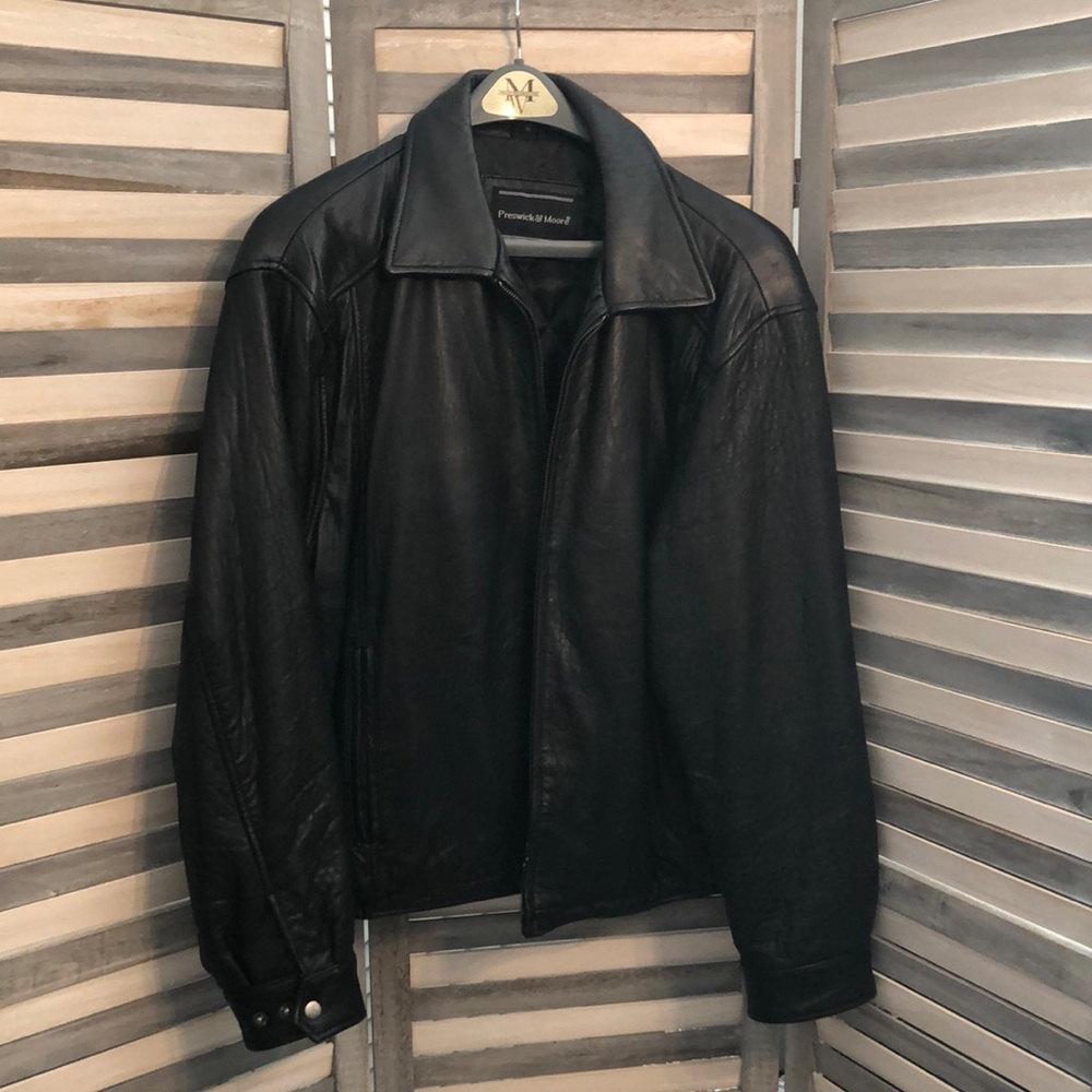 Leather Jacket by Preswick & Moore......XL